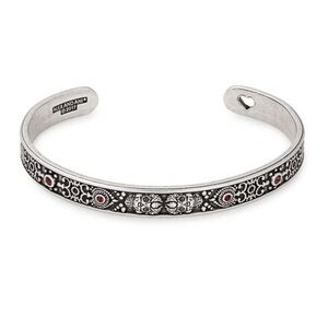 Alex and Ani Silver and Black Bracelet